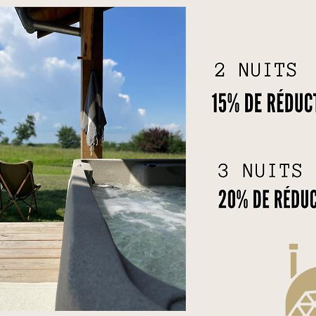 Dome Insolite Cedre Jacuzzi Et Petits Dejeuners Inclus Lagraulet-du-Gers Экстерьер фото