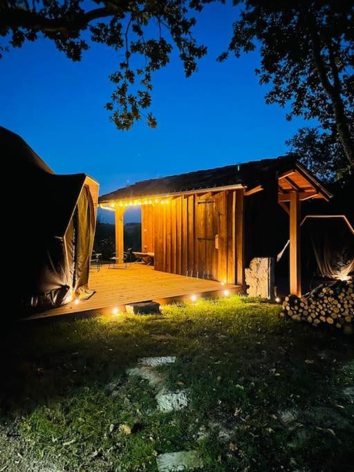 Dome Insolite Cedre Jacuzzi Et Petits Dejeuners Inclus Lagraulet-du-Gers Экстерьер фото