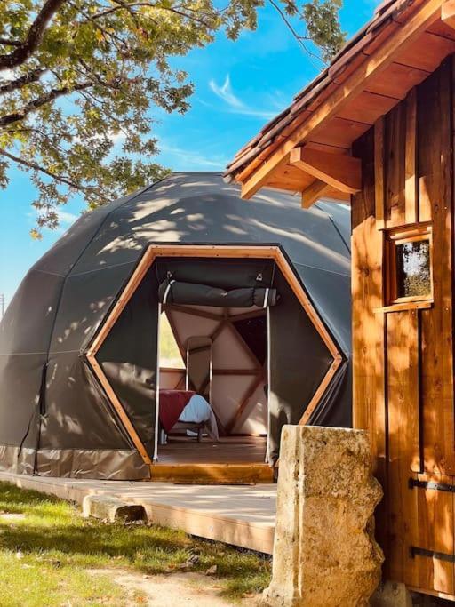 Dome Insolite Cedre Jacuzzi Et Petits Dejeuners Inclus Lagraulet-du-Gers Экстерьер фото